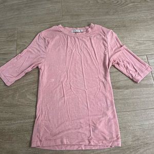 Stradivarius Shirt, size small, pink